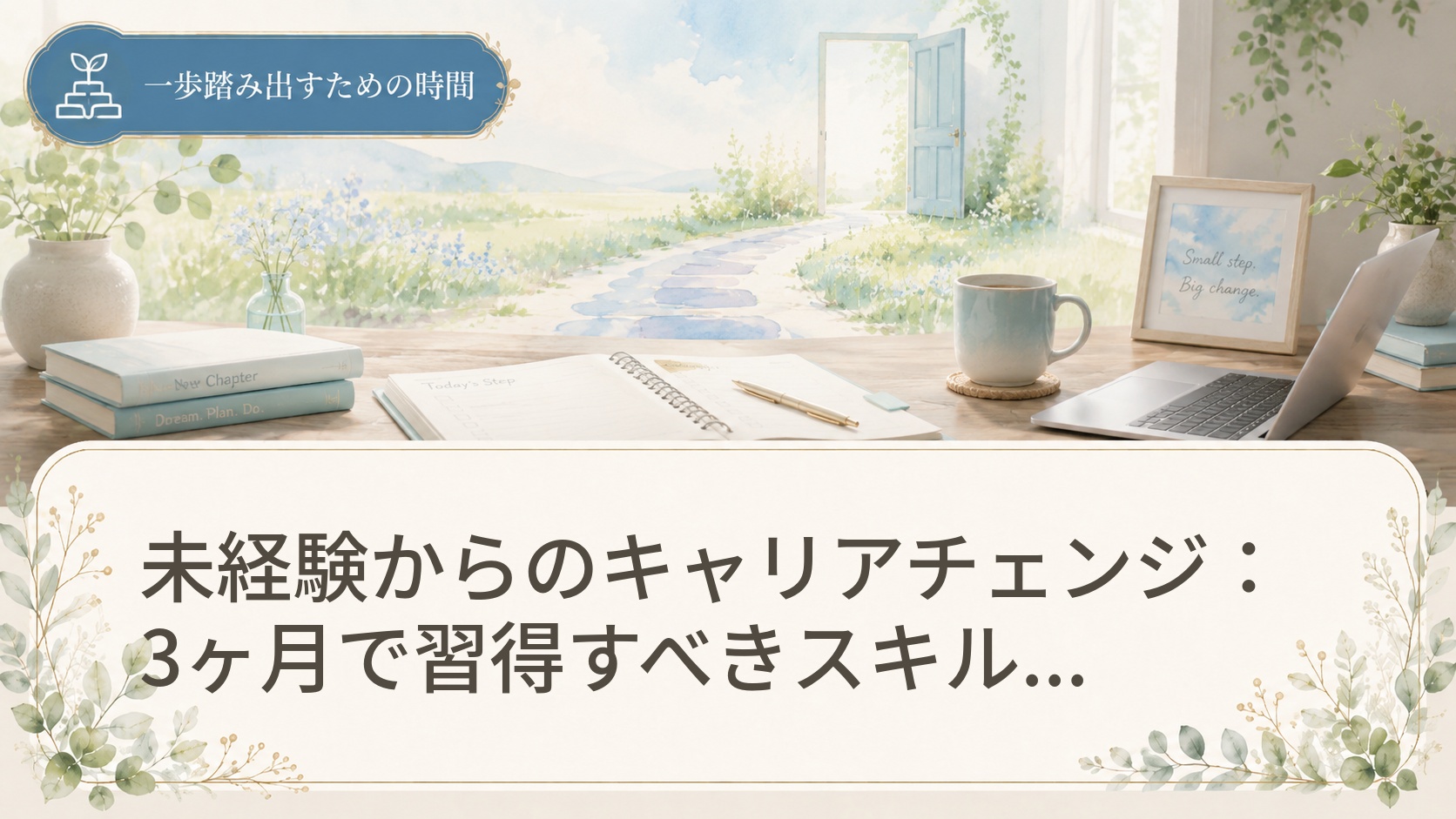 未経験からのキャリアチェンジ：3ヶ月で習得すべきスキルと初心者向け段階別教材ガイド