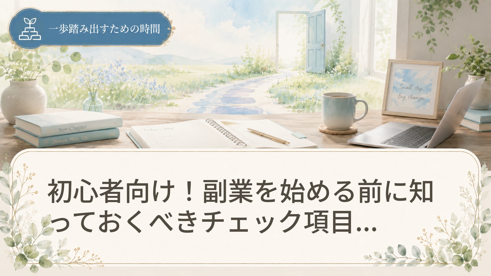 初心者向け！副業を始める前に知っておくべきチェック項目と必要書類